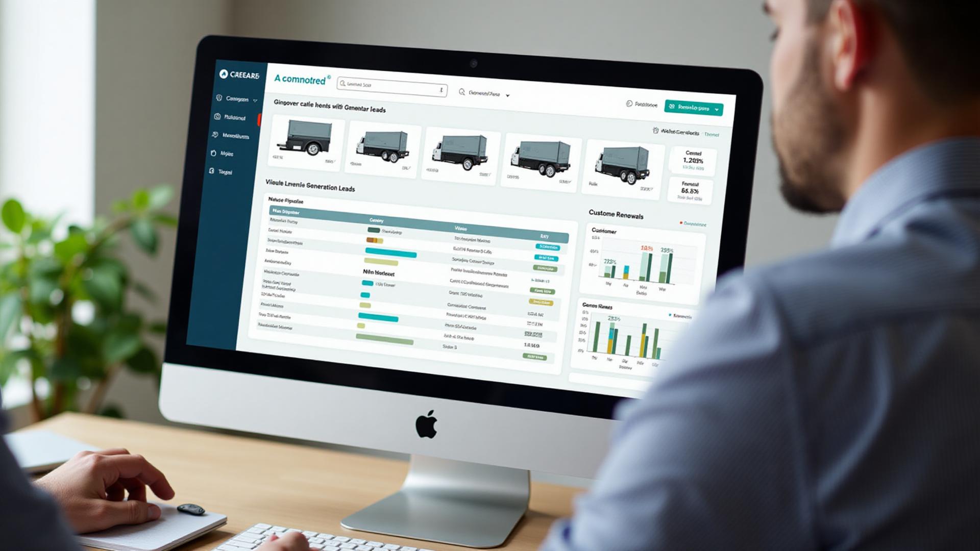 Integrated CRM - Complete CRM for tracking 30-90 day generator sales cycles and maintenance contracts for generator installers